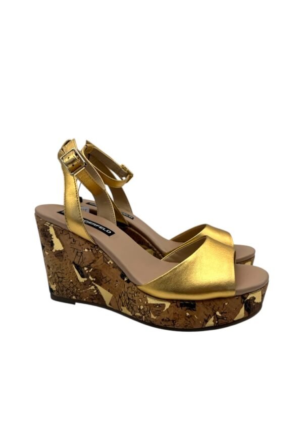 KARL LAGERFELD - ALPARGATAS DORADAS - Image 5